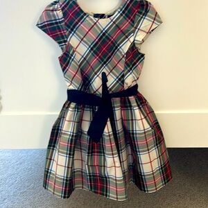 “Like new” Holiday tartan taffeta dress